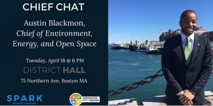 Free Event: CHIEF CHAT: Austin Blackmon, 4/18, 6:00 PM - 8:00 PM, Boston, MA