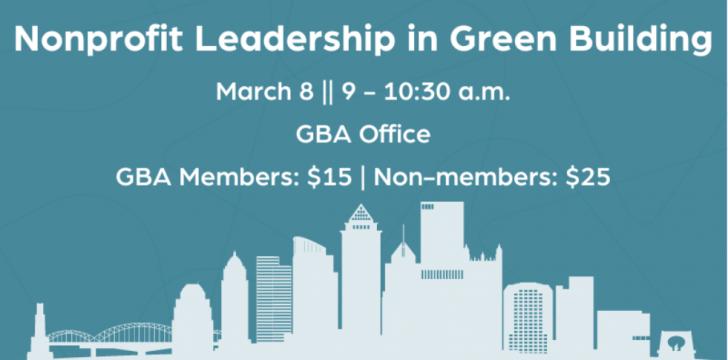 Nonprofit Leadership In Green Building, March 8