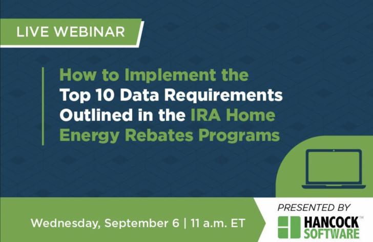 Investment Recovery Act Data Requirements Webinar