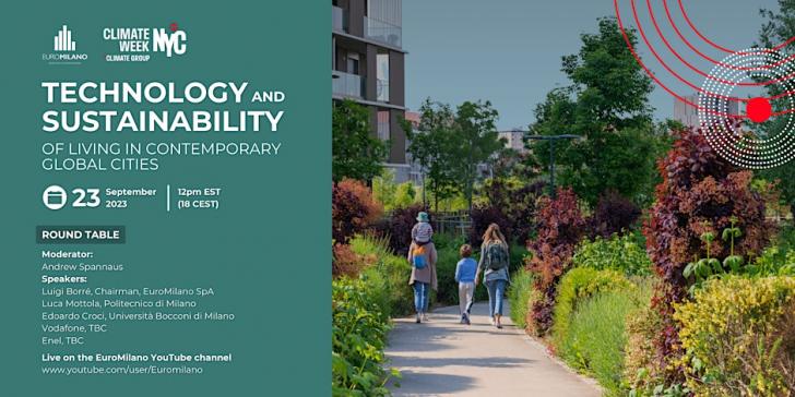 Technology and sustainability of living in contemporary global cities, Online, September 23