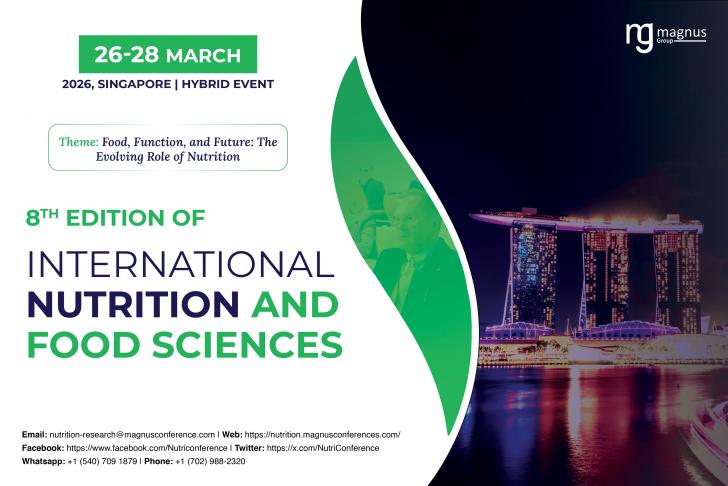 8th Edition of International Nutrition and Food Sciences
