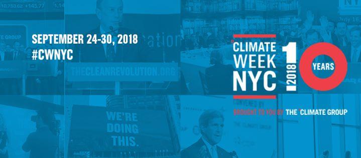 Climate week, NYC