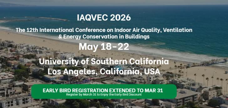 IAQVEC 2026, May 18-22, Los Angeles, California