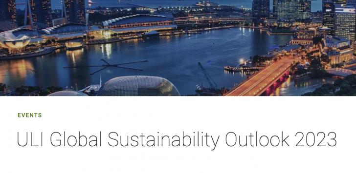 ULI Global Sustainability Outlook 2023
