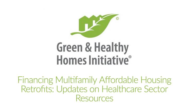 Affordable MultiFamily healthy Housing, Greenbuilding