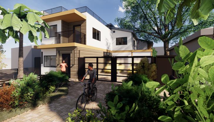 Designing and Modeling New Net Zero Homes on Urban Sites
