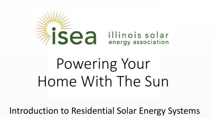 Illinois Solar & Energy Storage Association, Powering Your Home With Solar Energy