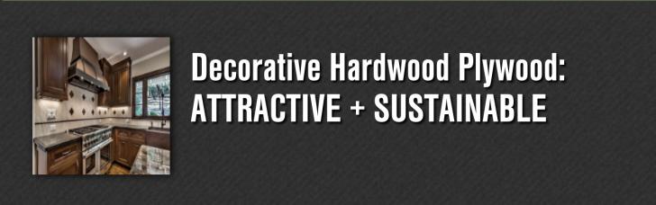 Webinar: Decorative Hardwood Plywood - A Beautifully Sustainable Choice