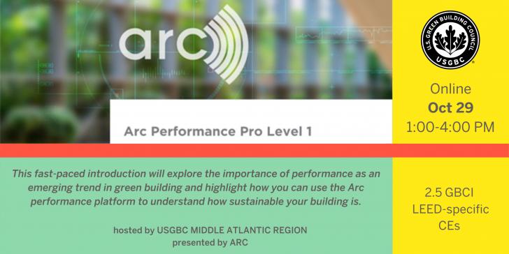 USGBC Arc Performance Pro Level 1: Technical Virtual Workshop