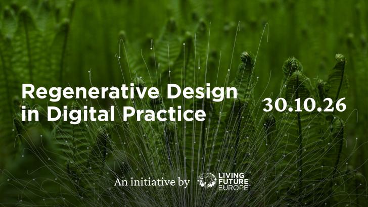 Regenerative Design in Digital Practice Poster, ferns