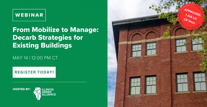 Free Webinar: From Mobilize to Manage: Decarb Strategies For Existing Buildings