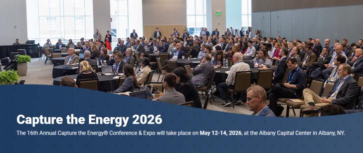 Capture the Energy 2026, May 12-14, Albany, New York, NY