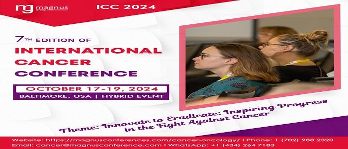 7th Edition of International Cancer Conference - Green Building Events ...
