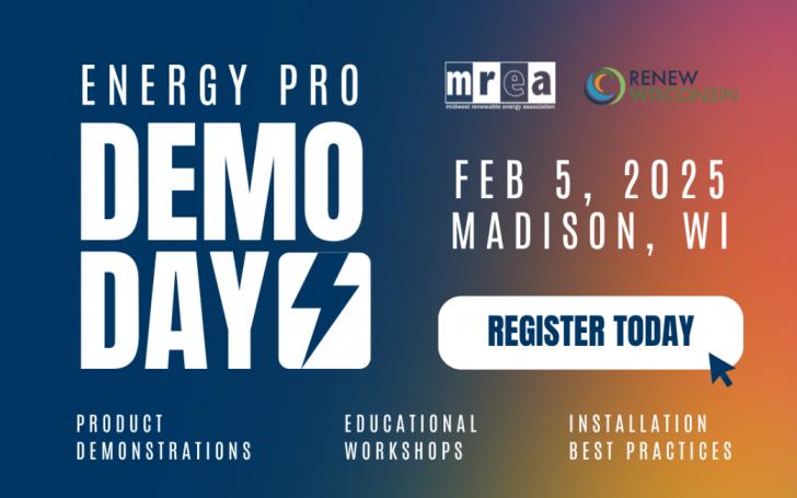 Energy Pro Demo Day, February 5, Madison, Wisconsin - Green Building ...