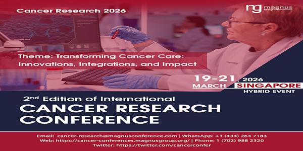 2nd Edition of International Cancer Research Conference - Green ...